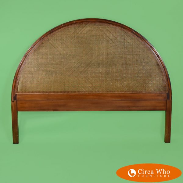 Faux Bamboo With Cane King Headboard