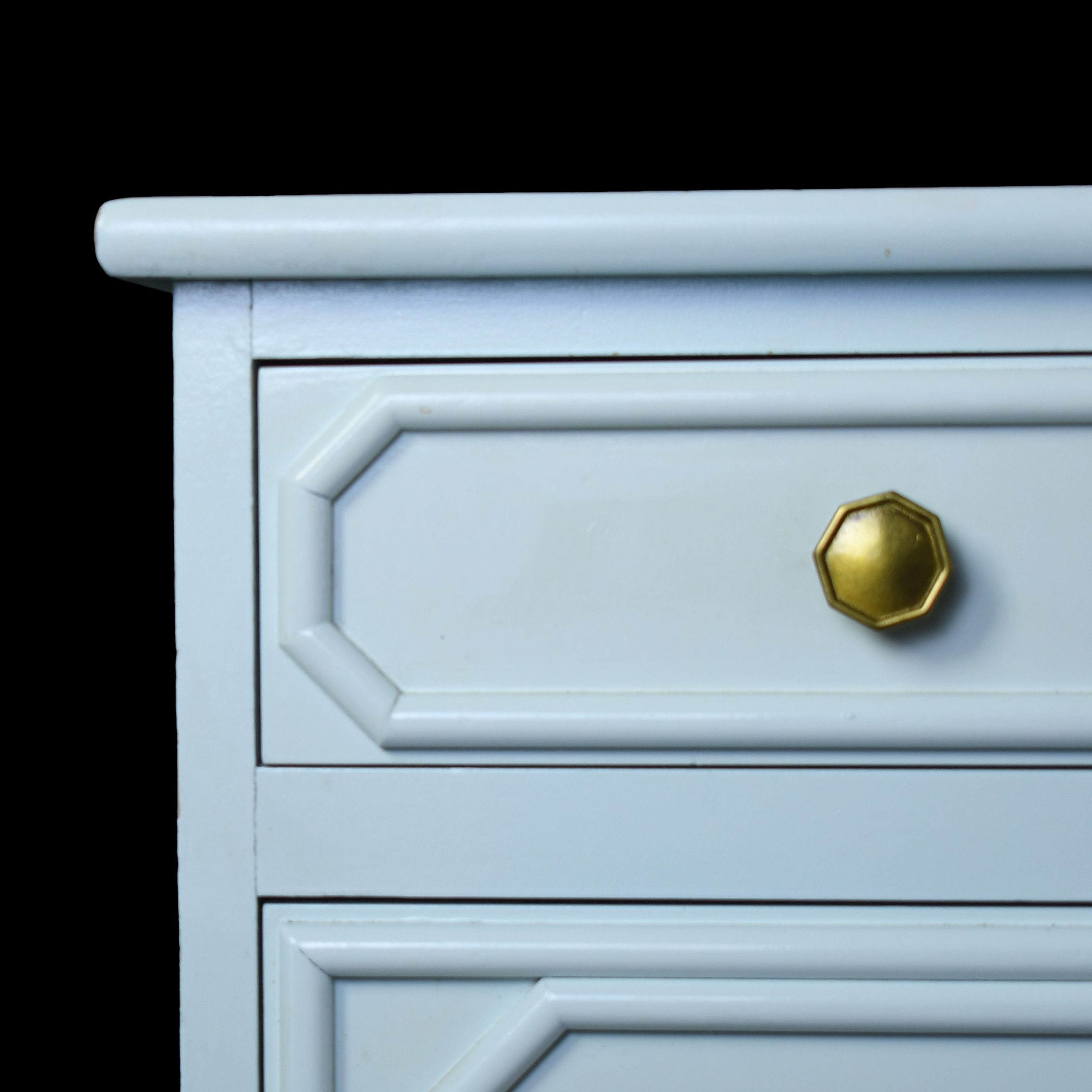 Faux Bamboo and Rattan Triple Dresser by Ficks Reed