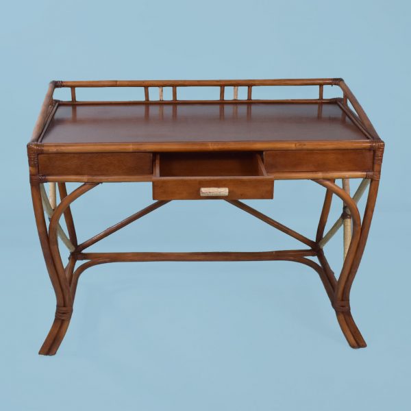 Faux Tortoise Desk With Chair