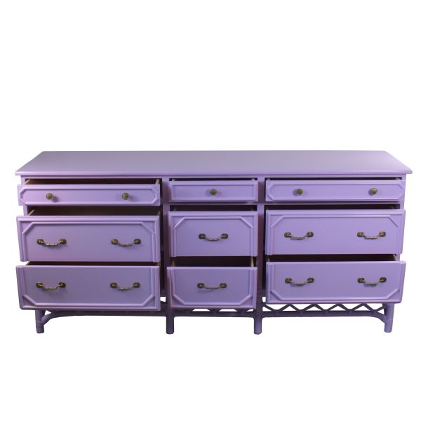Ficks Reed Lavender Dresser