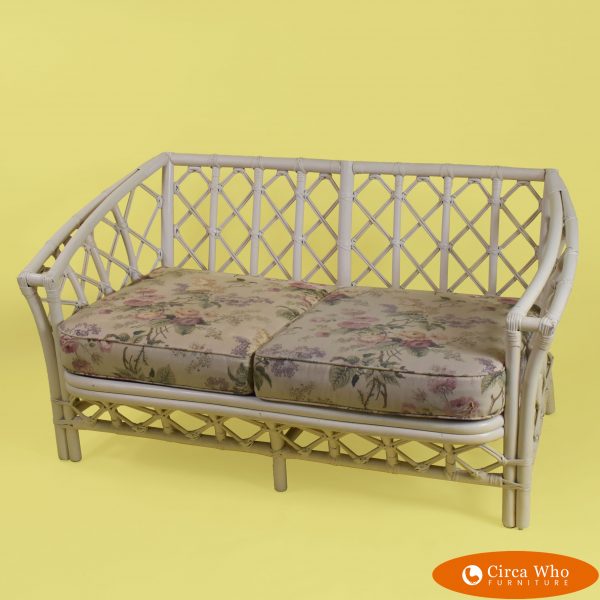 Ficks Reed Style Love Seat