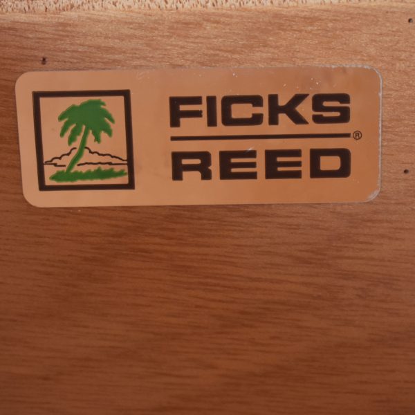 Ficks Reed Woven Rattan Dresser