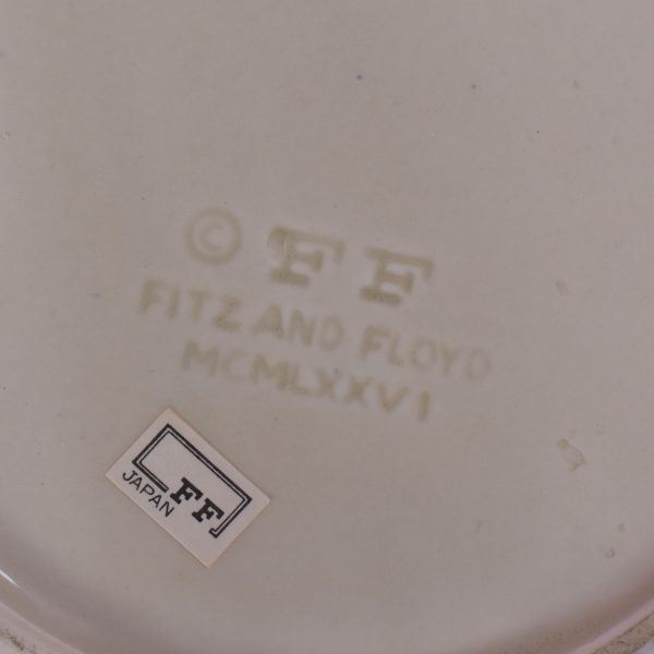 Fitz and Floyd Shell Canisters