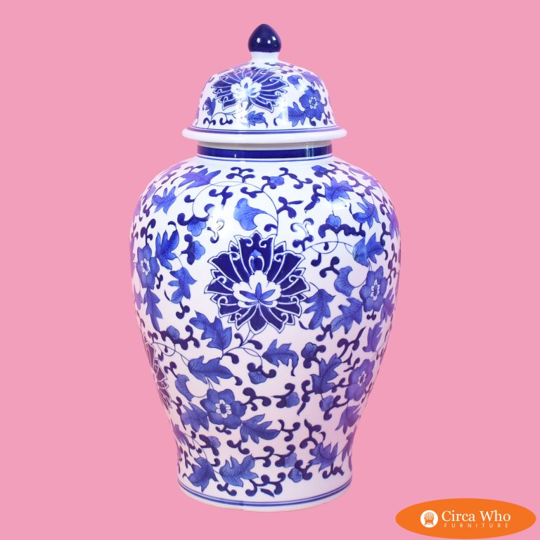 Floral Chinoiserie Large Vase