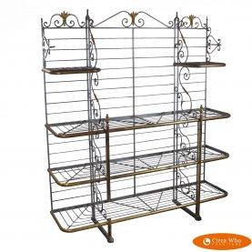 Fretwork French Outdoor Etagere