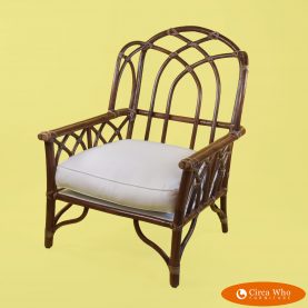 Fretwork McGuire Wingback Chair