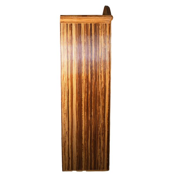 Geometric Pencil Reed Armoire