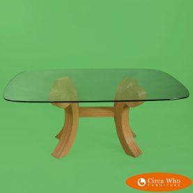 Geometric Pencil Reed Dining Table