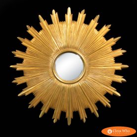 Gold Gilded Sunburst Mirror