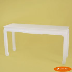 Grasscloth Ming Style Console