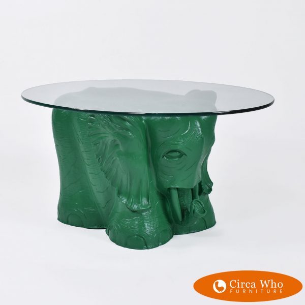 Green elephant Coffee Table