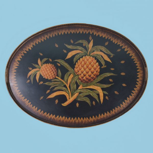 Handpainted Oval Tray