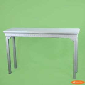 Hollywood Regency Gray Console