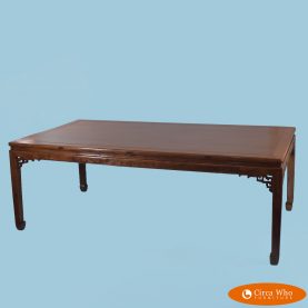 Hollywood Regency Large Dining Table