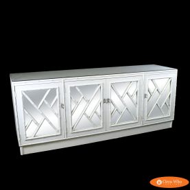Hollywood Regency Mirrored Dresser