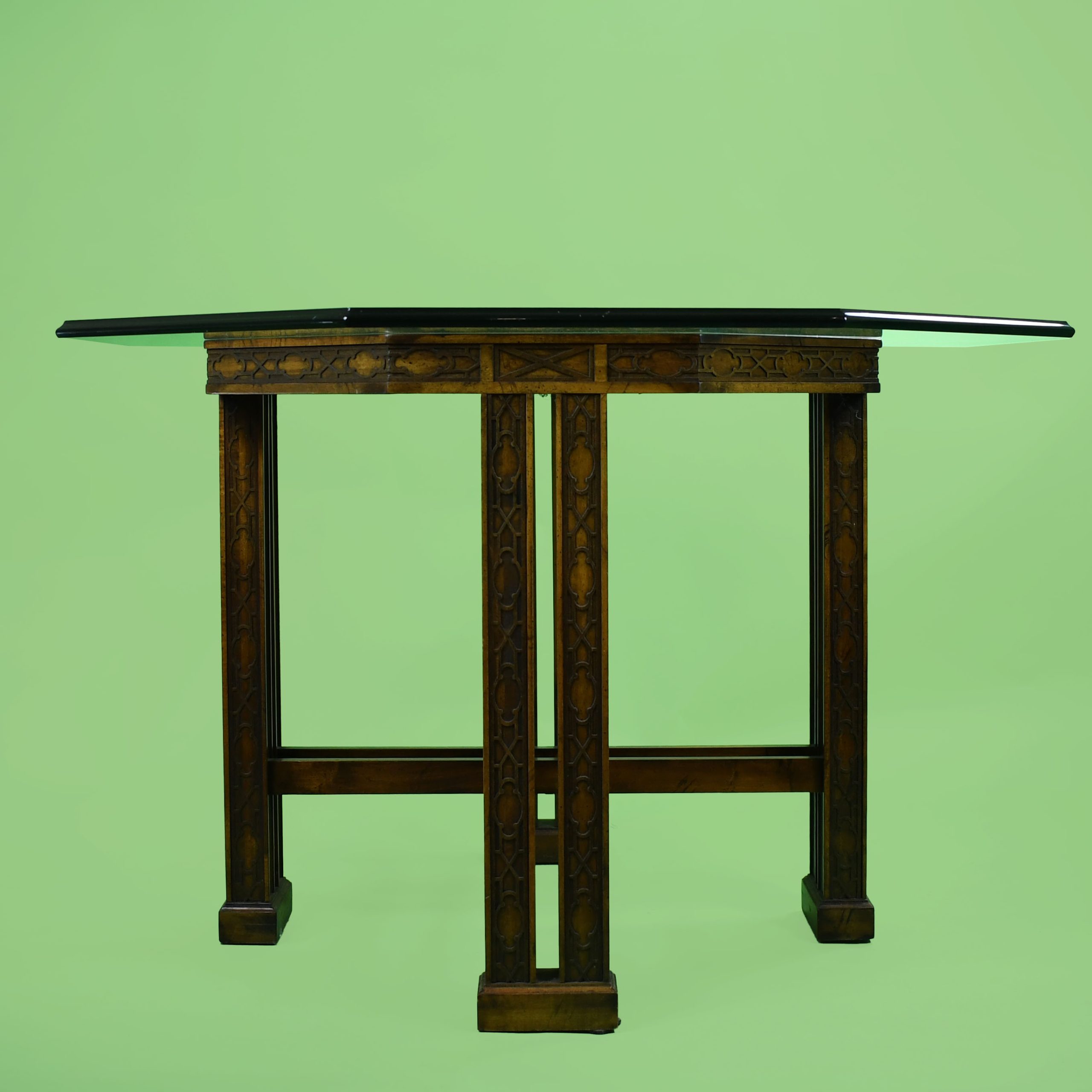 Hollywood Regency Octagonal Dining Table