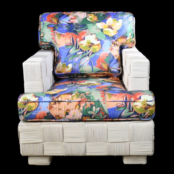 Island Block Lounge Chair by John Hutton