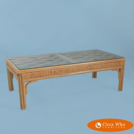 Island Style Chippendale Coffee Table
