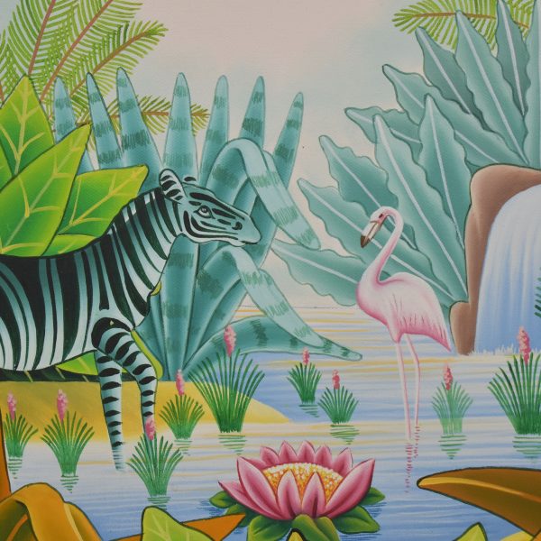 Jungle Haitian Painting