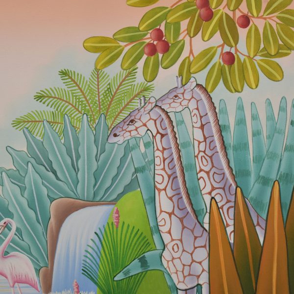 Jungle Haitian Painting