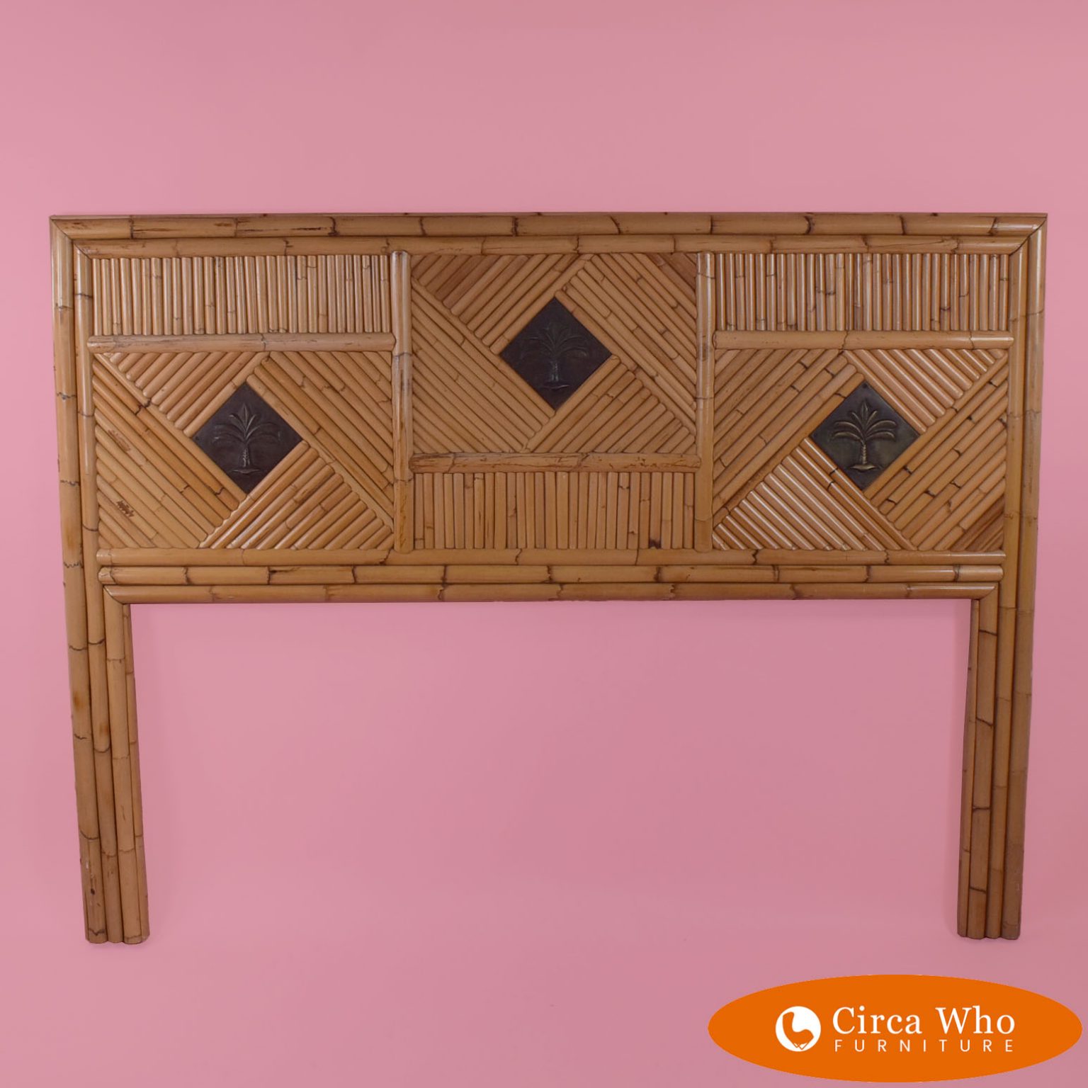 King Split Bamboo Headboard Circa Who