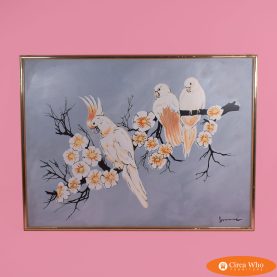 Large Cockatoo Painting
