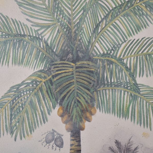 Large Coconut Palm Tree Painting by McKinley