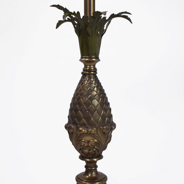 Large Hollywood Regency Pineapple Lamp