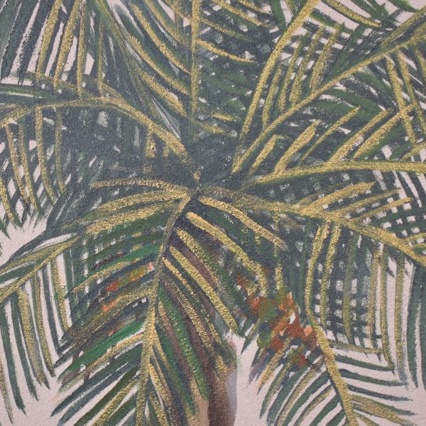 Large Queen Palm Painting by McKinley