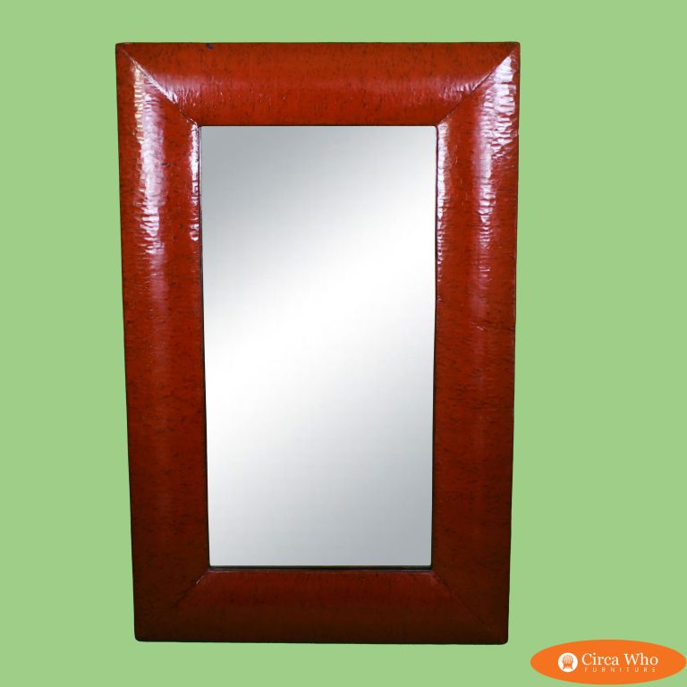 Large Velvet Mirror