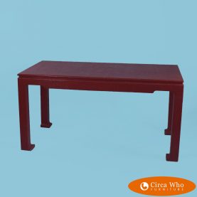 Linen Wrapped Ming Style Oversize console