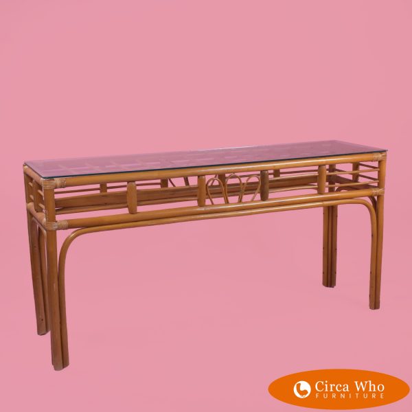 Long Chippendale Console