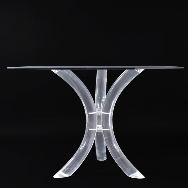 Vintage Lucite Dining Table