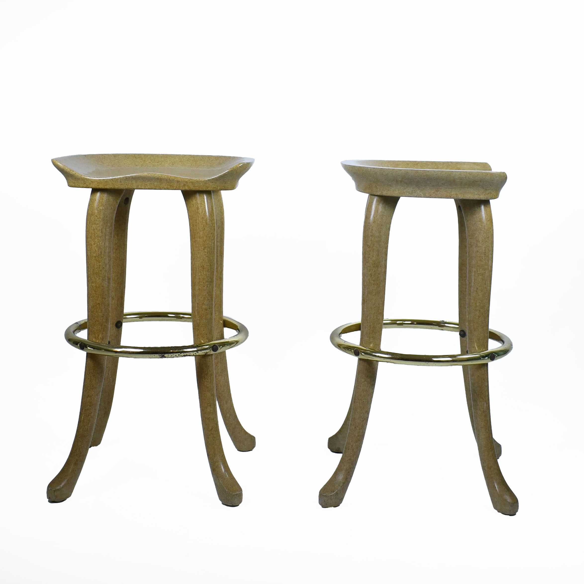 MCM Elephant Rolling Bar With Stools - Image 6