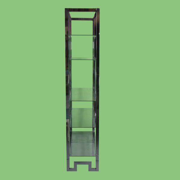 MCM Fretwork Metal Etagere