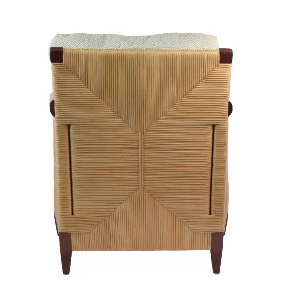 Mahogany Lounge Chair by John Hutton for Donghia