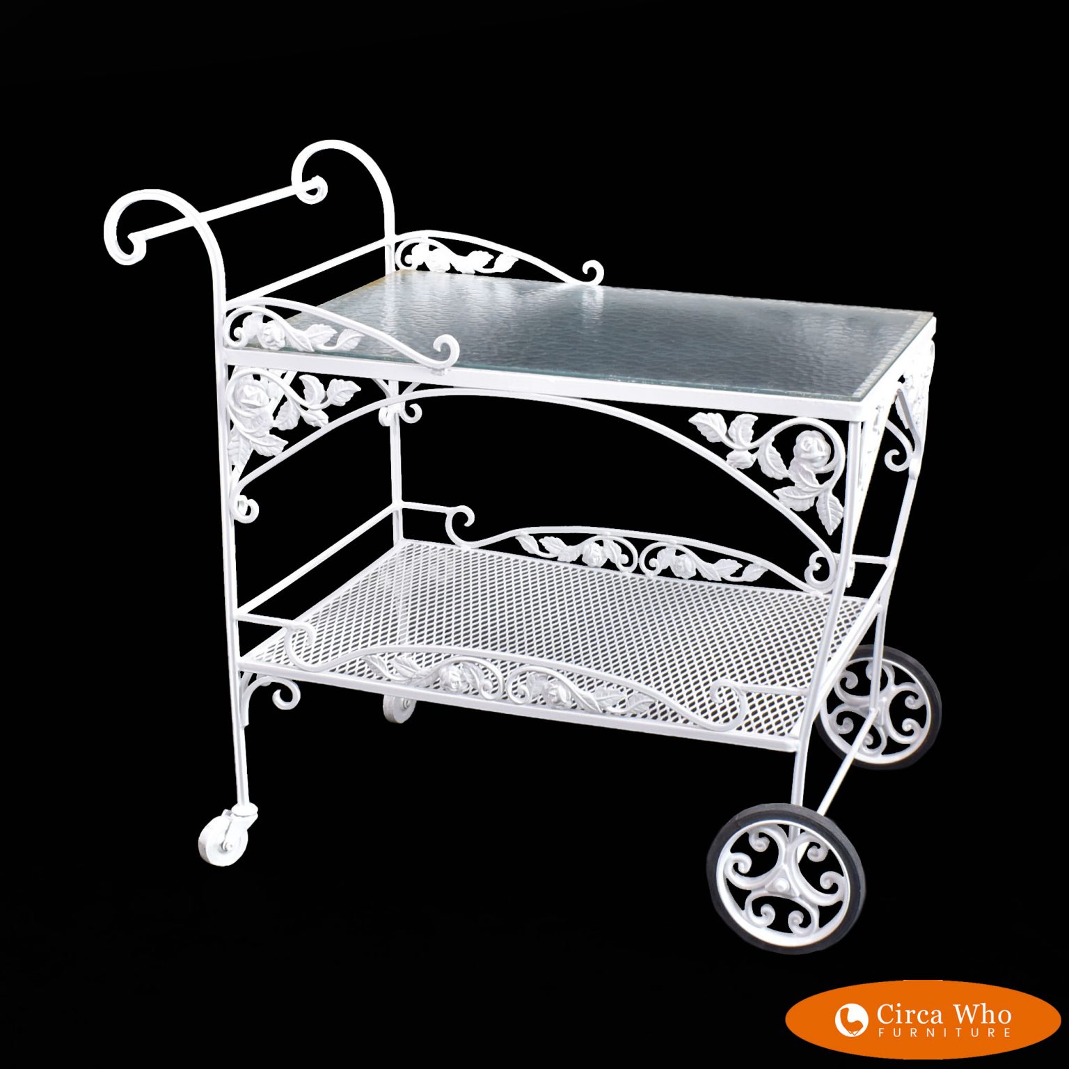 Mid Century Outdoor Bar Cart Circa Who