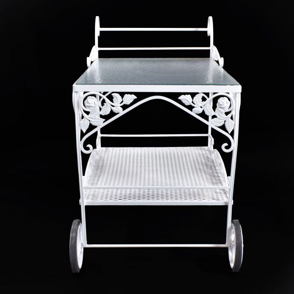 Mid Century Outdoor Bar Cart