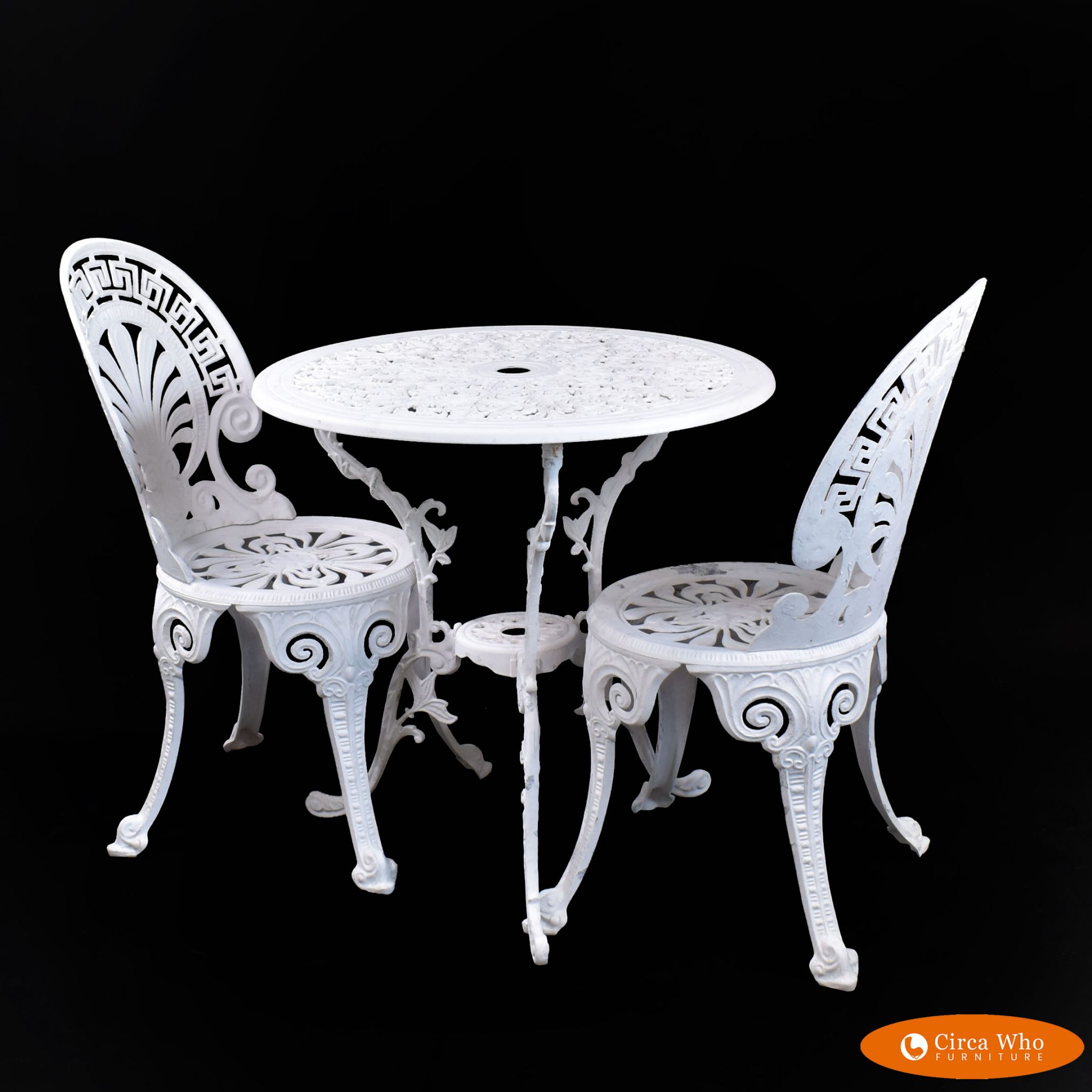 Mid Century Outdoor Bistro Set Circa Who