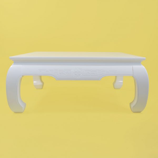 Ming Style White Coffee Table