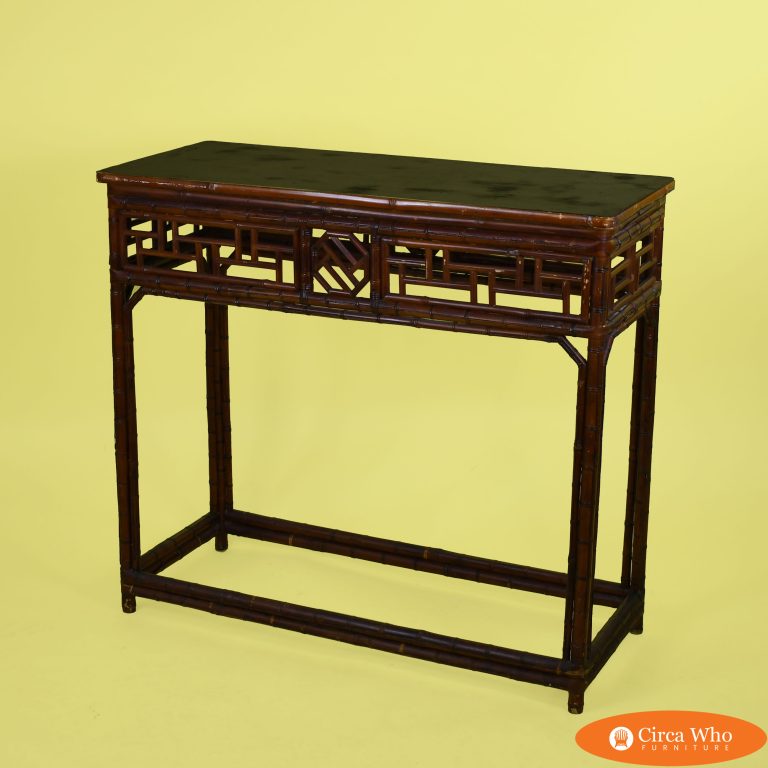 Ming Style Fretwork Console