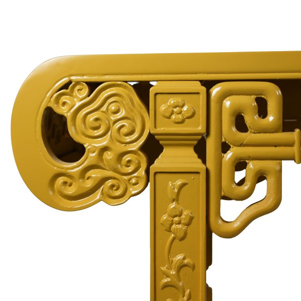 Ming Style Mustard Pagoda Console