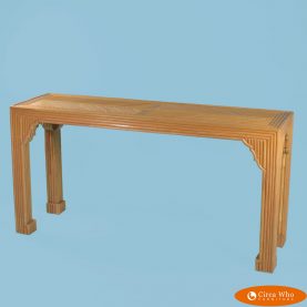 Ming Style Split Reed Console