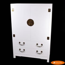 Ming Style White Cabinet