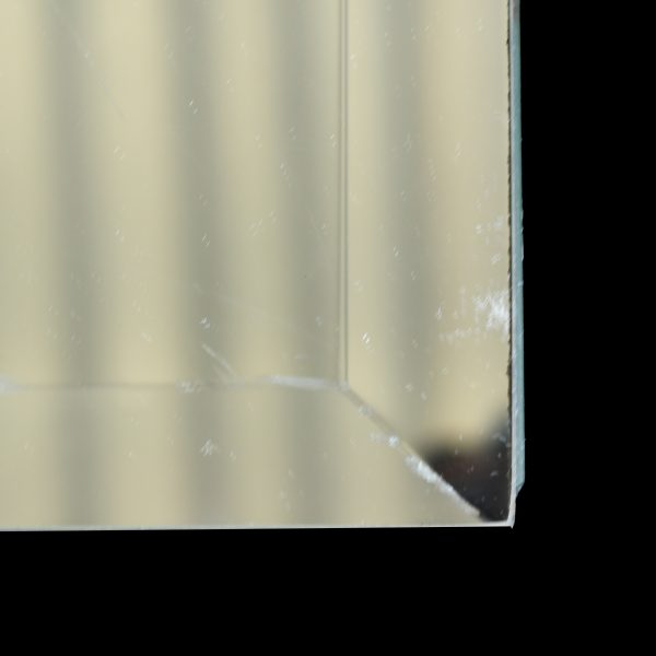 Mirror and Lucite Console Table