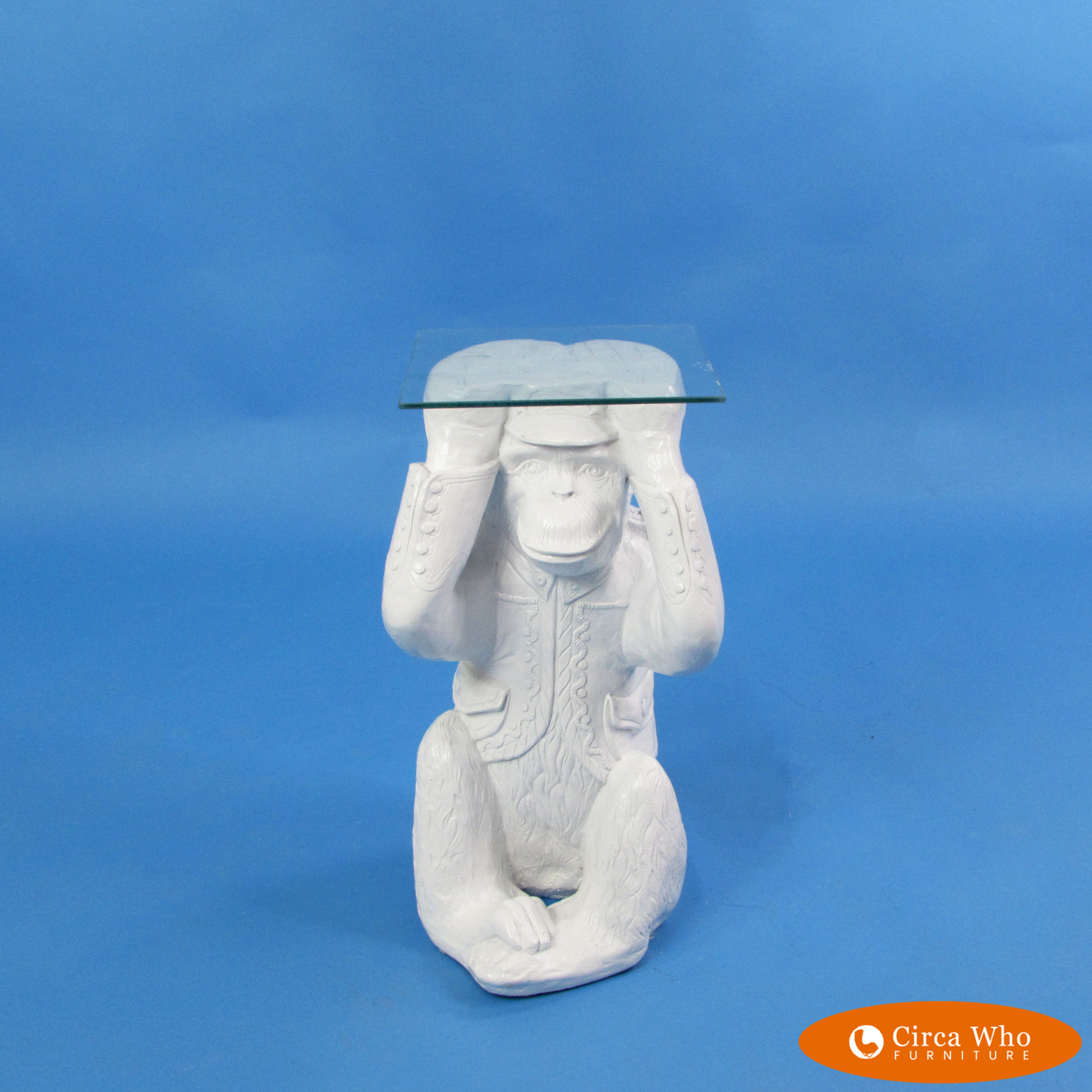 Monkey Glass Top Drinks Table A7395 Circa Who Circa Who