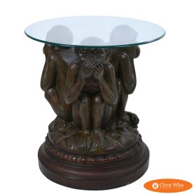 Monkey Swivel Large Side Table