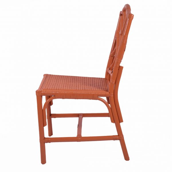Orange Dale Side Chair