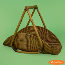Organic Pencil Reed Magazine Rack