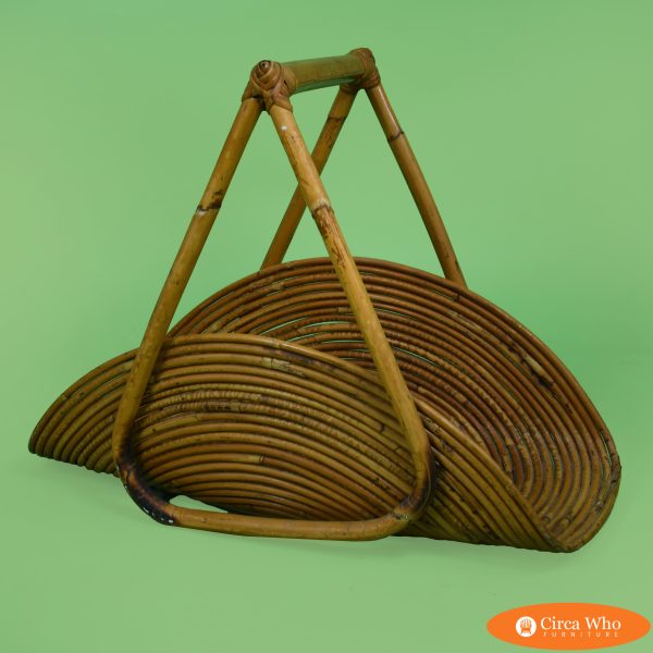Organic Pencil Reed Magazine Rack